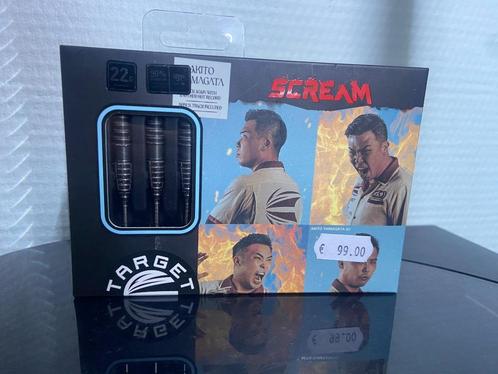 Target Japan - Scream - Akito Yamagata 22g, Sport en Fitness, Darts, Zo goed als nieuw, Pijlen, Ophalen of Verzenden