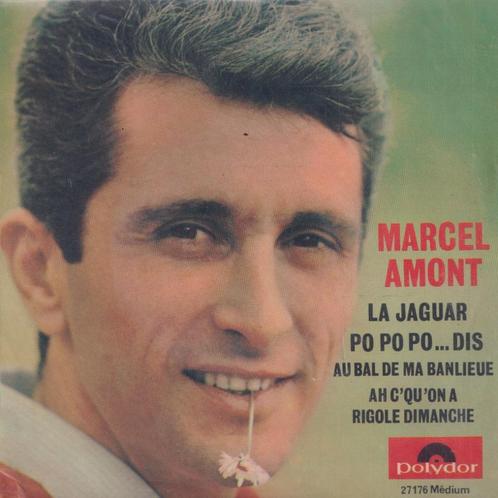Marcel Amont – La Jaguar / Po po po ..dis + 2 – Single - EP, CD & DVD, Vinyles Singles, Utilisé, EP, Pop, 7 pouces, Enlèvement ou Envoi