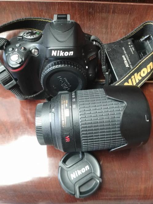 Nikon D5100 met nikkor 55-200 ED VR, Audio, Tv en Foto, Fotocamera's Digitaal, Zo goed als nieuw, Nikon, Ophalen of Verzenden