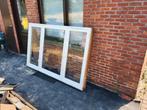 Raam 3 compartimenten, enkel glas, Doe-het-zelf en Bouw, Ophalen, Zo goed als nieuw