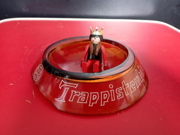 556) asbak trappistenbier ( westmalle ), Verzamelen, Biermerken, Zo goed als nieuw, Overige typen, Overige merken, Ophalen of Verzenden