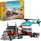 LEGO Creator aanhangwagen met helikopter GRATIS LEVERING, Verzenden, Nieuw, Complete set, Lego