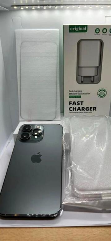 Iphone 13 pro 512G never used 100% battery power new beschikbaar voor biedingen