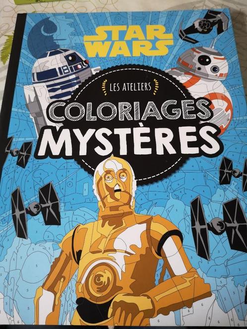 Livre ''Coloriages mystères Star Wars'', Livres, Loisirs & Temps libre, Comme neuf, Dessin et Peinture, Convient aux enfants, Enlèvement