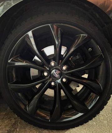 Velgen + banden 5x108 18 inch, Auto-onderdelen, Banden en Velgen, Ophalen, 18 inch, Gebruikt, Banden en Velgen