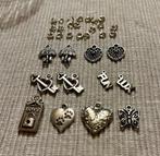 Set van 12 bedeltjes + 21 ringen, Ophalen of Verzenden, Nieuw, Hanger