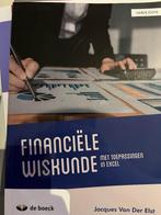 Financiële wiskunde - Jacques Van Der Elst - vierde editie, Nieuw, Ophalen of Verzenden, Van In, Accountancy en Administratie