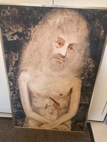 Peinture unique de Leon Engelen, 75 cm ou plus, Enlèvement, Utilisé, Création originale