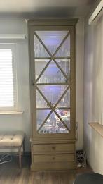Armoire vitrine, Maison & Meubles, Armoires | Vitrines, Enlèvement, Utilisé, Avec tiroir(s), Autres essences de bois