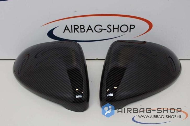 Volkswagen Golf 7 Spiegelkappen Carbon Look, Auto-onderdelen, Spiegels, Volkswagen, Nieuw, Ophalen of Verzenden