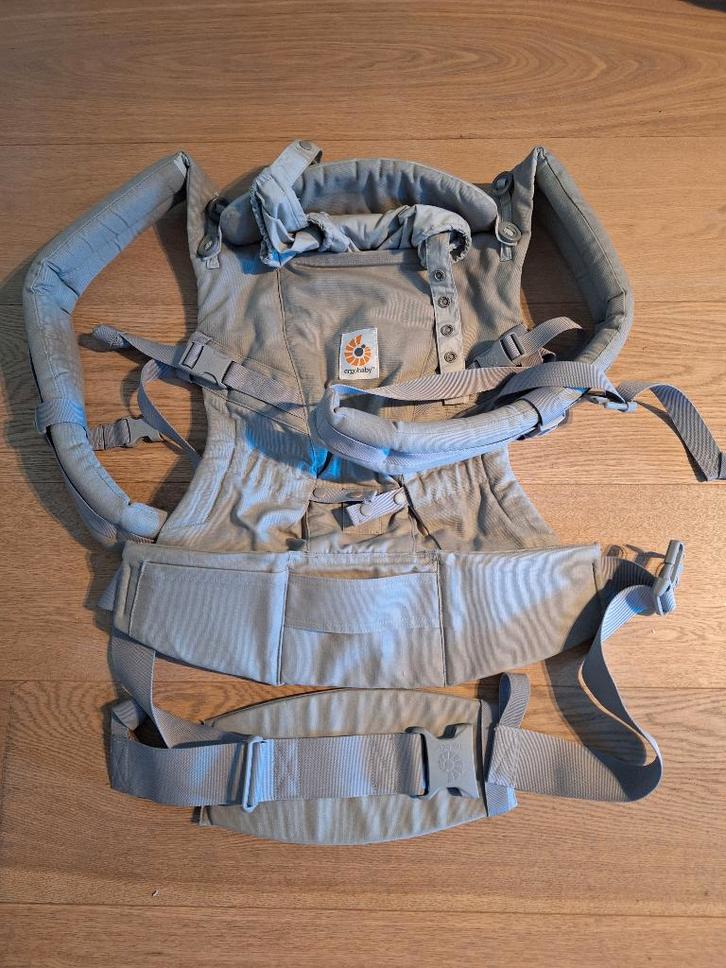 Babydraagzak Ergobaby 3p Adapt Grey, Kinderen en Baby's, Babydragers en Draagdoeken, Draagzak, Buik, Ophalen