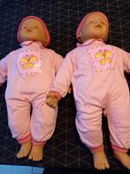 2 identieke babypoppen, Ophalen of Verzenden, Zo goed als nieuw