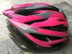 Fietshelm dunlop zwart/roze (M), Vélos & Vélomoteurs, Enlèvement ou Envoi, Comme neuf, M, Dunlop