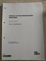 Cultuur en diversiteitsstudies 2023- 2024, Ophalen of Verzenden, Gelezen, Overige niveaus, Overige vakken
