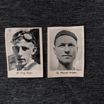 2 oude prentjes wielrenners  (Rizla), Ophalen of Verzenden, Zo goed als nieuw