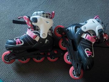 Inline Skates Roze 37-40 - Skates Meisjes Verstelbaar beschikbaar voor biedingen