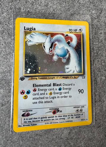  Lugia 1st edition Neo Genesis  beschikbaar voor biedingen