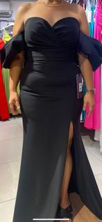 Avondjurk 42, Kleding | Dames, Gelegenheidskleding, Ophalen, Zo goed als nieuw, Zwart