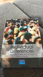 Individual differences, Boeken, Ophalen, Zo goed als nieuw
