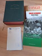Boeken Congo, schilderij getekend.., Antiek en Kunst, Ophalen