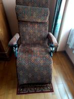 Fauteuil relaxe pliable en tissu  armature métallique, Maison & Meubles, Fauteuils, Enlèvement ou Envoi, Utilisé