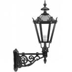 Buitenlamp / wandlamp, aluminium - groen, kasteelarm + klein, Ophalen of Verzenden