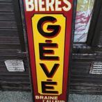 emaille bord jaren 30, Verzamelen, Ophalen, Zo goed als nieuw, Reclamebord