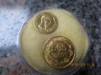 2 Mexicaanse gouden munten, Goud, Ophalen of Verzenden, Losse munt, Noord-Amerika