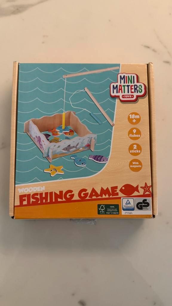 Mini Matters visspel, Enfants & Bébés, Jouets | Jouets en bois, Neuf, Enlèvement ou Envoi