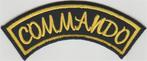 Commando stoffen opstrijk patch embleem, Verzamelen, Kleding en Patronen, Nieuw, Verzenden