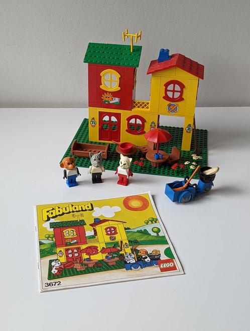 LEGO Fabuland 3672 Het Hotel/ Restaurant, Kinderen en Baby's, Speelgoed | Duplo en Lego, Lego, Ophalen of Verzenden