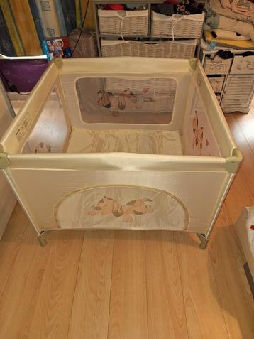Tectake kinderreiswiegbox beige kleur beschikbaar voor biedingen