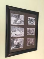 MOTOCYCLES met SIDECAR decokaders., Ophalen, Zo goed als nieuw