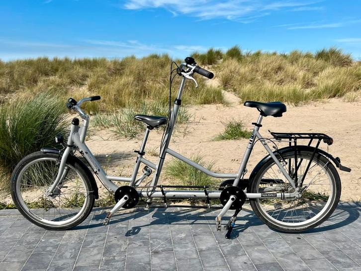 Tandem volwassene + kind, Fietsen en Brommers, Fietsen | Tandems, Gebruikt, Ophalen