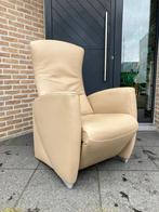 Jori Vinci Medi Multi-move Relax Tv-stoel Beige leder Zgan!!, Ophalen of Verzenden, Leolux durlet rolf benz natuzzi conform stressless himolla xooon