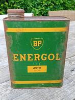 Vintage olieblik BP Energol, Verpakking, Gebruikt, Ophalen of Verzenden
