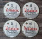 4 bierviltjes - 1125 Vlierbeek Grand Cru, Ophalen of Verzenden, Zo goed als nieuw, Viltje(s), Overige merken