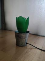 tafellampje tulp, Ophalen of Verzenden, Gebruikt