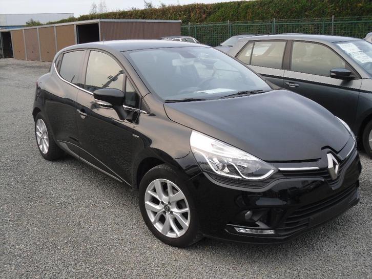 RENAULT CLIO 900 CC BENZINE BJ 2019 48000 KM ZWART, Autos, Renault, Entreprise, Achat, Clio, ABS, Airbags, Air conditionné, Bluetooth