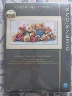 Borduurpakket A Row of Love van Dimensions Gold, Verzenden, Nieuw, Borduurpakket
