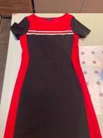 LolaLiza zwart-rood A model kleed korte mouw S, Gedragen, Lola Liza, Maat 36 (S), Zwart