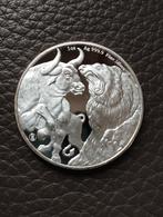 1 oz.999 zilver Tokelau Bear and Bull  2022, Timbres & Monnaies, Monnaies | Océanie, Enlèvement ou Envoi, Monnaie en vrac, Argent