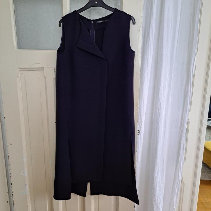 Lange blauwe tuniek/jurk van NATAN editions mt 38, Kleding | Dames, Jurken, Zo goed als nieuw, Maat 38/40 (M), Blauw, Knielengte