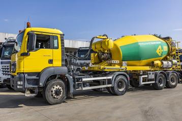 MAN TGS 18.360 BLS-4X4H+MIXER 10M3 (bj 2012) beschikbaar voor biedingen