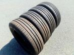 4 bons pneus été 195/65-15, jantes Hyundai, entraxe 5x114,3, Auto-onderdelen, Banden en Velgen, Ophalen, Gebruikt, 15 inch, Banden en Velgen