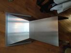 hotte cheminée inox 60cm, Wandschouwkap, Vrijstaand, Gebruikt, Motor