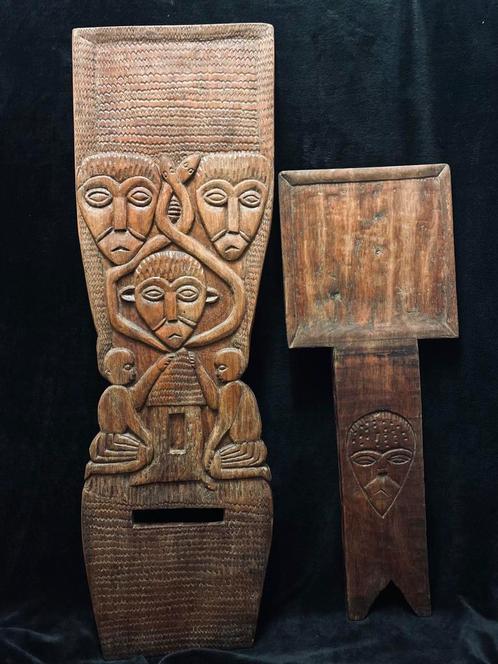 Decoratieve Afrikaanse stoel, Antiquités & Art, Art | Art non-occidental, Enlèvement