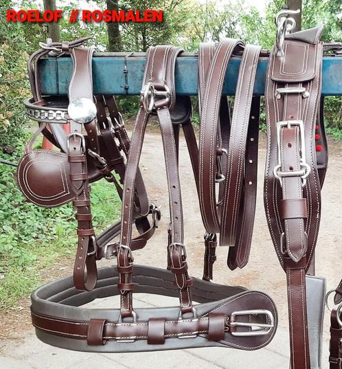 🔴NIEUW GOED COB - FULL-MAAT ENKELSPAN TUIG 385€  🔴, Dieren en Toebehoren, Paarden en Pony's | Hoofdstellen en Tuigage, Ophalen of Verzenden