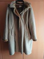 Daim mantel met pels, Kleding | Dames, Jassen | Winter, Ophalen of Verzenden, Nieuw