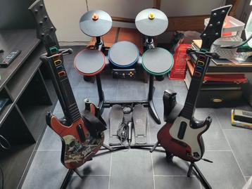 Lot Guitar Hero Xbox 360 beschikbaar voor biedingen